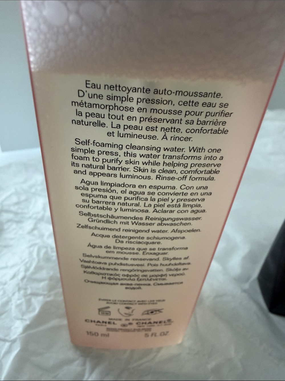 CHANEL L'Eau de Mousse Cleanser — Water & Cream to Foam..NWOT - Picture 5 of 7